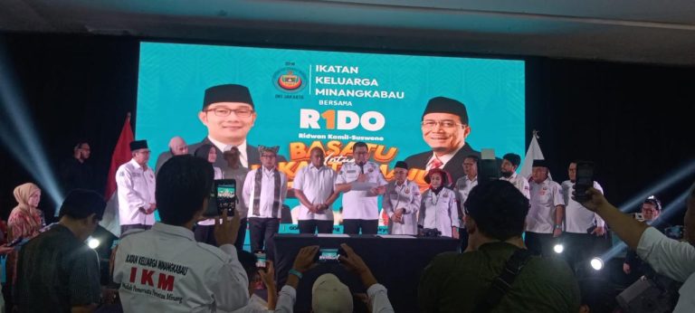 IKM Resmi Dukung Ridwan Kamil-Suswono di Pilgub Jakarta